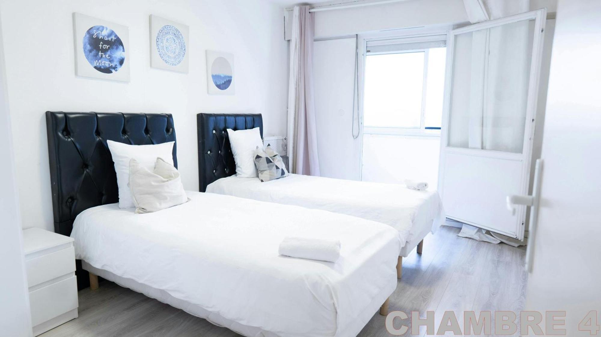 5 Chambres 3 Sdb Parking Gratuit - Ideal Groupe Créteil Kültér fotó